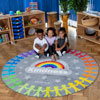 Kindness Circular Carpet - 2m diameter - MAT1270