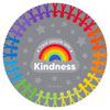 Kindness Circular Carpet - 2m diameter - MAT1270