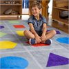 Geometric Shapes Placement Carpet - 3m x 3m - MAT1271