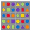 Geometric Shapes Placement Carpet - 3m x 3m - MAT1271