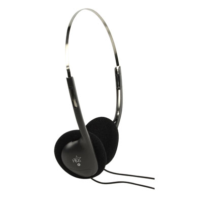 Lightweight PC/Computer Stereo Headphones (3.5mm Plug) - HPWD1101BK