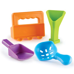 Helping Hands Sensory Scoops - Set of 4 - by Learning Resources