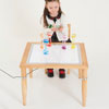 Multi Height Wooden Light Table with Integrated Bright LED Panel - CD73038