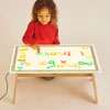 A2 Colour-Changing Light Panel - with Folding Table - CD73386