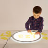 Silishapes Trace Numbers in Yellow - Set of 10 - CD54509
