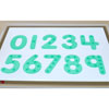 Silishapes Dot Numbers in Green - Set of 10 - CD54511