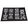 Clear Crystal Block Set - Set of 25 - CD72610