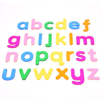 Rainbow Letters - 70mm - Set of 26 - CD72419