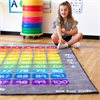 100 Square Counting Grid Carpet - 2m x 2m - MAT1247