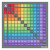 Multiplication Grid Carpet - 2m x 2m - MAT1248