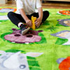 Zoo Conservation Large Placement Square Carpet - 3m x 3m - MAT1240