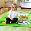 Zoo Conservation Rectangular Placement Carpet - 3m x 2m - MAT1246