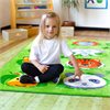 Zoo Conservation Rectangular Placement Carpet - 3m x 2m - MAT1246