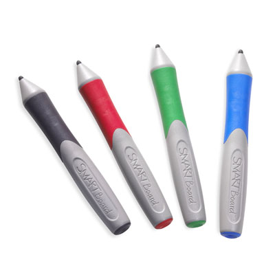 SMART Whiteboard Pen Pack (Black, Blue, Red, Green) - RPEN