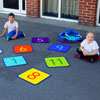 1-24 Numbers Indoor/Outdoor Mini Placement Carpets - includes Holdall - Set of 24