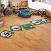Natural World Counting Indoor/Outdoor Mini Placement Carpets - includes Holdall - Set of 35 - BN2138