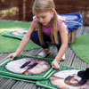 Natural World Counting Indoor/Outdoor Mini Placement Carpets - includes Holdall - Set of 35 - BN2138