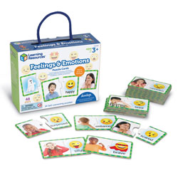 Feelings & Emotions Puzzle Cards - by Learning Resources