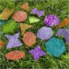 Rainbow Glitter Shapes - Set of 21 - CD72622