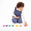 Rainbow Wooden Shape Twister - CD74003