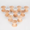 Natural Wooden Spools - Pack of 10 - CD73907