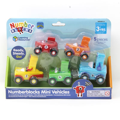 Numberblocks Mini Vehicles Set - H2M95405-UK