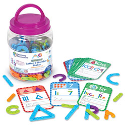 Skill Builders! Letter and Number Maker Classroom Set