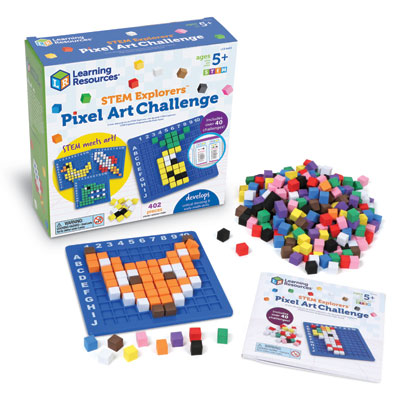 STEM Explorers: Pixel Art Challenge - LER9463