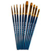 Synthetic Sable Assorted Brushes - Set of 10 - MB591FR-10