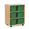 6 Triple-Sized Tray Storage Unit - MEQ3106