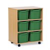 6 Triple-Sized Tray Storage Unit - MEQ3106