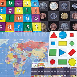 TTS Bee-Bot Mats - Bumper Set (6 Mats)