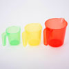 Translucent Colour Nesting Jugs  - Set of 3