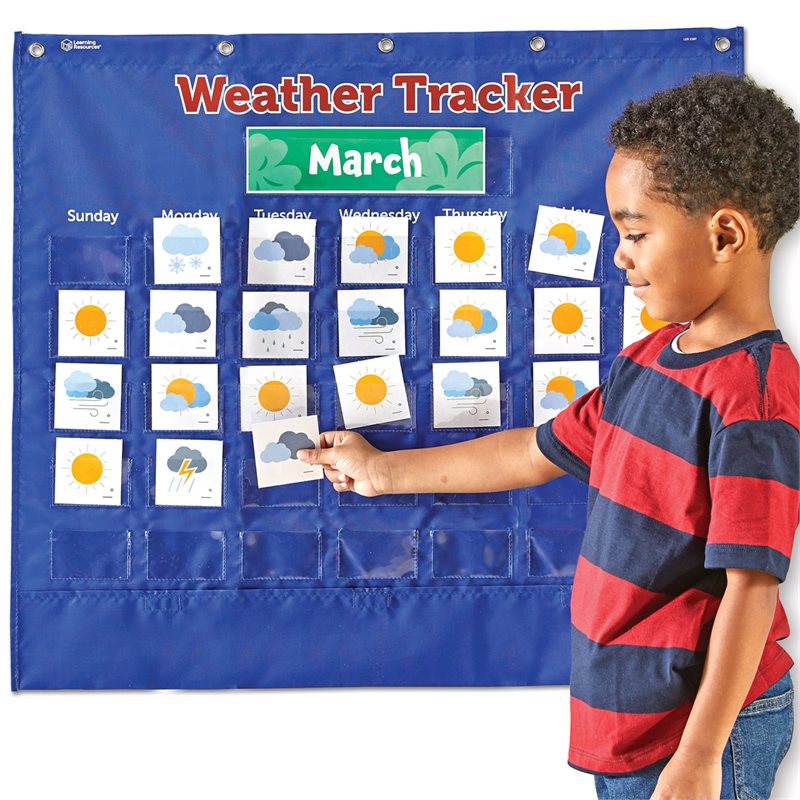 Weather Tracker Pocket Chart - by Learning Resources - LER2387