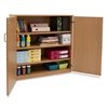 School Storage Cupboard: Height 1000mm - with Lockable Doors - MEQ1000C