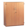 School Storage Cupboard: Height 1250mm - with Lockable Doors - MEQ1250C