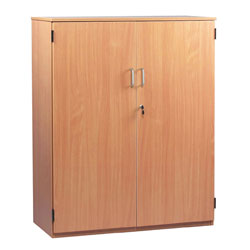 School Storage Cupboard: Height 1250mm - with Lockable Doors