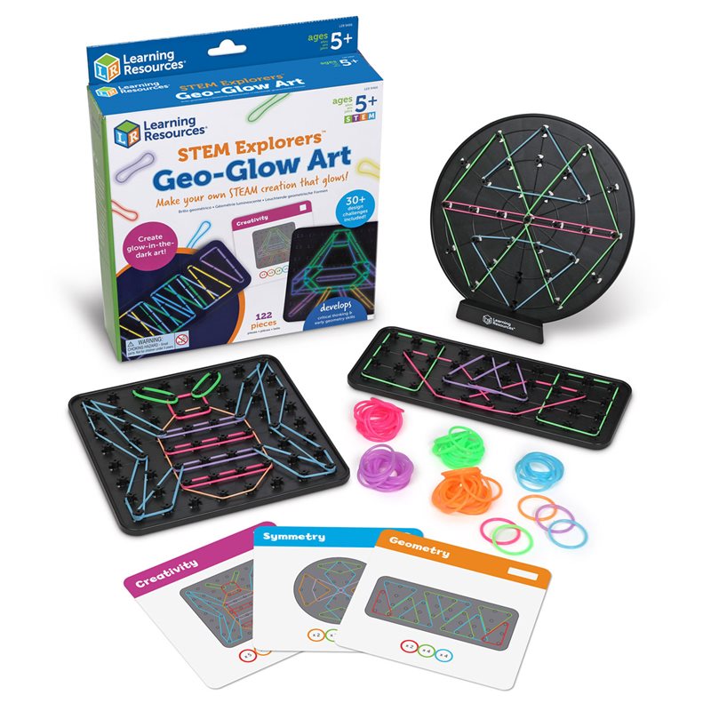 STEM Explorers: Geo-Glow Art - LER9466