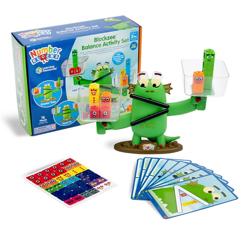 Numberblocks Blockzee Balance Activity Set - H2M96089-UK