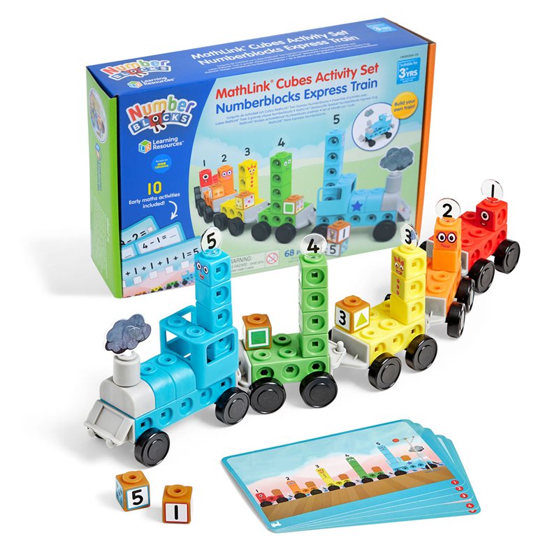 MathLink Cubes Numberblocks Express Train - Activity Set - H2M96094-UK