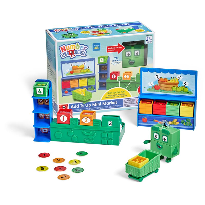 Numberblocks Add It Up Mini Market - H2M96936-UK