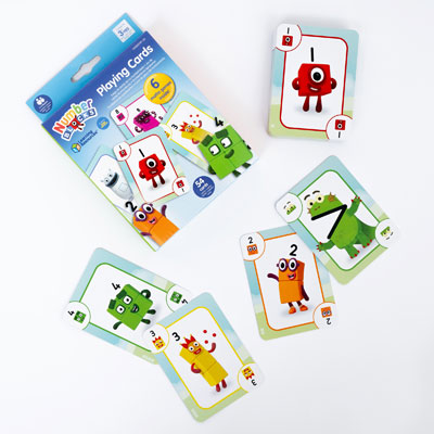 Numberblocks Playing Cards - H2M96091-UK
