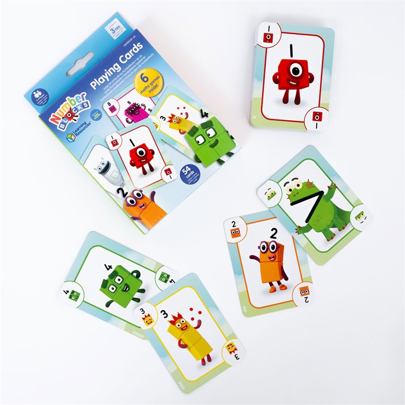 Numberblocks Playing Cards - H2M96091-UK