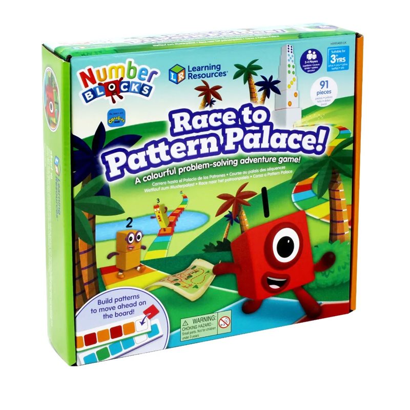 Numberblocks Race to Pattern Palace - H2M95400-UK