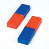 Plastic 80mm Cased Bar Magnets (Pack of 2) - CD50028