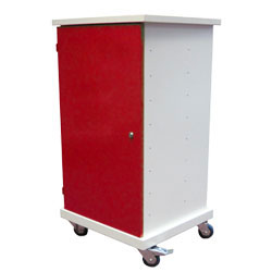 CompuCharge ChargeMate 16 Charging Trolley - for 16 Units in Red