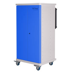 CompuCharge TabCharge 15 Charging Trolley - for 15 Units in Blue - TABCHARGE-15/BLUE