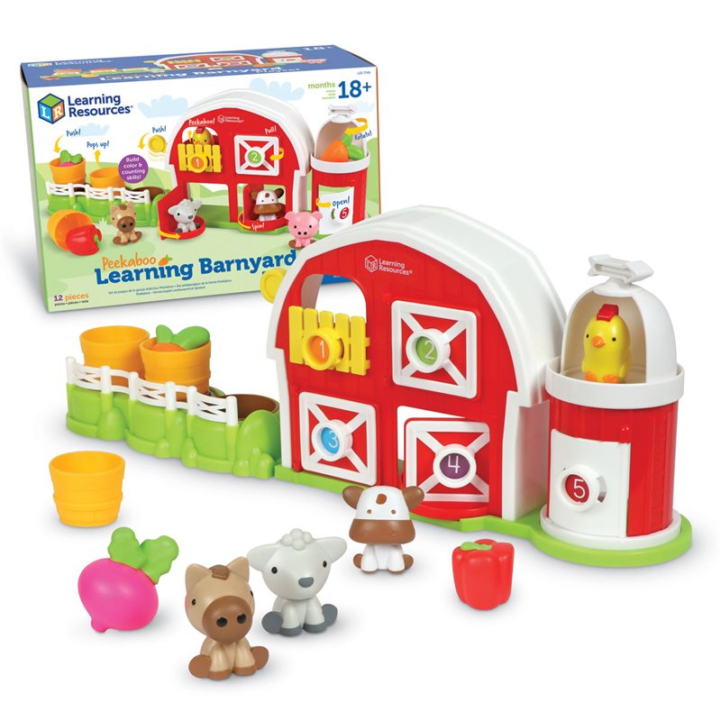 Peekaboo Learning Barnyard Playset - LER7745