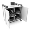 LapCabbymini 32 Bay Netbook Charging Trolley (Vertical Storage) - LAPM32V