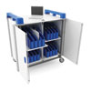 LapCabbymini 32 Bay Netbook Charging Trolley (Vertical Storage)